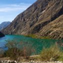 Фотография "Курпсайское водохранилище с форелевыми садками"