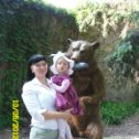 Фотография "мы с дочерью в зоопарке"