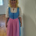 Фотография "Традиционное немецкое платье на ОктоберФест!!! Сама сшила!!))))"