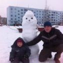 Фотография "Лепим снеговика!!!"
