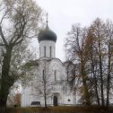 Фотография "Боголюбово. Храм Покрова на Нерли весной."