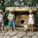 Фотография "Это мы в Анапе в 2010 году. Я, Тоня, внучка и Аля"