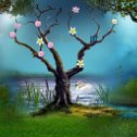 Фотография "Хочешь создать такой же Райский Уголок? Украсить его по своему вкусу и сделать уникальным? Тогда тебе сюда: http://www.odnoklassniki.ru/game/my_garden"