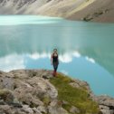 Фотография "Киргизия, Тянь-Шань 2008. Озеро Алакель, 3450 м."