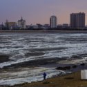 Фотография "Апрельский вечер на Амуре."