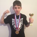 Фотография "Чемпионат и первенство Сибирского Федерального округа по Кикбоксингу. Мой сын стал чемпионом турнира и занял 1 и 3 место."