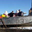 Фотография "На лодке по бетону с дедами морозами, У нас своя олимпиада"