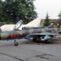 Фотография "МиГ-21ПФ из состава JG-2 ВВС ГДР авиабаза Тролленхаген"