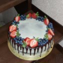 Фотография "Свадебный торт на 4,5 кг Красный бархат...."