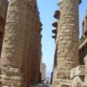 Фотография "Колонны Карнакского храма в Луксоре"