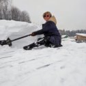 Фотография "Ах, сколько снега, сколько снега, на дачных крышах в Киржаче!!!!!! "