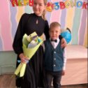 Фотография "Егор с первой учительницей"