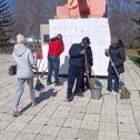 Фотография "В селе Боровском прошел субботник"