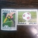 Фотография "Польша 2шт. ЧМ по футболу Аргентина 1978г. Цена: 100 рублей"