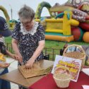 Фотография "Провожу мастер-класс на праздновании 280-летия города Зима"