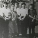 Фотография "отец моего мужа с братьями и их мамой"