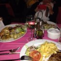 Фотография "ужин в ресторане, каждое блюдо 10 евро
нам бы такие цены"