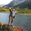 Фотография "Камчатка, горное озеро, юный ленинец!"