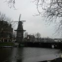 Фотография "Амстердам- каналы.. мельницы.. лесипеды..))"