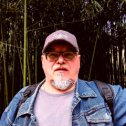 Фотография "Я в бамбуковой роще. В батаническом саду г. Сочи. "