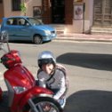 Фотография "Теразини...Ставлю блокиратор на колесо, чтобы ребята из сицилийской мафии казённый транспорт не увели))))"