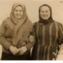Фотография "Моя мама Феона Яковлевна с сестрой Марфой Яковлевной. Году в шестидесятом."