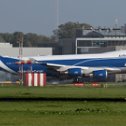 Фотография "First ever landing of a 747 at AMS RWY22 12-SEP-2011 (wind38-54kt,RW=2000m)Crew:Trotsenko,Babenko"