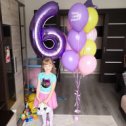 Фотография "Сегодня моей самой любимой девочке исполнилось 6 лет! 🥰🥰 Она уже совсем взрослая🎂люблю больше жизни🥰🎉@самаялюбимаядоченька💞💞Спасибо за такие чудесные шары @lovi_shariki"