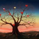 Фотография "Дерево, выращенное  в приложении "Дерево любви" (http://www.odnoklassniki.ru/game/love_tree)"