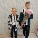 Фотография "Евгений и Дмитрий мои внуки школьники!"