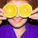 Фотография "апельсиновые очки"