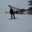 Фотография "первый раз встал на сноуборд
17 января 2009"
