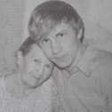 Фотография "Слава Шишов с мамой т. Нюрой"