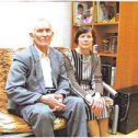 Фотография "В. Кочкин с женой Зоей Михайловной в гостях у старшей дочери Ларисы."
