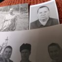 Фотография "Моя бабушка Тамара Красникова ее брат д Ваня и его жена Анна "