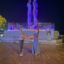 Фотография ""Али и Нино"- скульптура в Батуми. Двигаются по кругу, то сближаясь и сливаясь, то вновь удаляясь друг от друга"