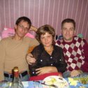 Фотография "Сентябрь 2007. Это я, мой супруг Саша и наш общий друг Дмитрий Поляков"