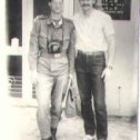 Фотография "В Астрахани с курсантом из ГДР. "