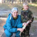 Фотография "Моя первая щука, р. Керженец, 2007
Со мной Ванюшка - младший сын"