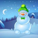 Фотография "Мой снеговик. Сможешь собрать лучше? http://ok.ru/game/gardengame?refplace=photo1"