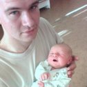 Фотография "я с сыном 2-ой день после рождения"