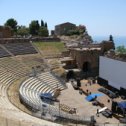 Фотография "Taormina, Sicily (Greek theatre)"