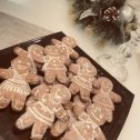 Фотография "Рождественские песочные печеньки со специями "