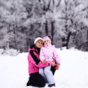 Фотография "Мы с Настеной катались на лыжах"