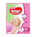 Фотография "Подгузники huggies ultra comfort 3 (5-9кг) для девочек. Упаковка 94шт за 1380руб. Поштучно 15руб/шт"