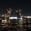 Фотография "Разведение моста.Санкт-Петербург"