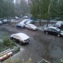 Фотография "И в Дзержинске снег , вот он високсный год , удивляет ))) 7. 05 . 24г "