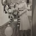 Фотография "Я  с тётей на празднике 1 Мая. "