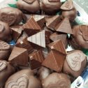 Фотография "Шоколадные конфеты с фруктами и с начинкой Бейлис"