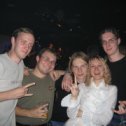 Фотография "01.09.07-с друзьями на концерте в клубе "Plan B"(я крайний слева)"